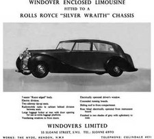 Rolls Royce 1959 - Windover
