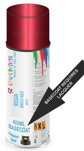 Basecoat aerosol for nissan - basecoat,
