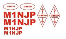 Amateur Ham Radio Call Sign Vinyl decals