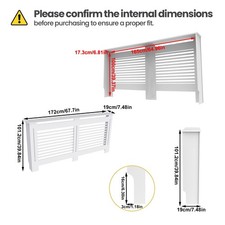 100 92cm high - high, radiator