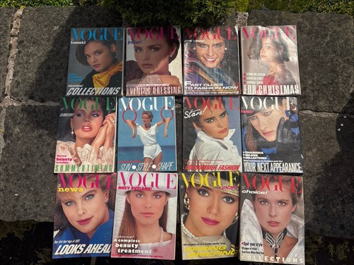 Vogue 1983 full set - vogue,