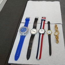 5 x Quartz Wristwatches In Full Working Order & Good Condition. See Description.