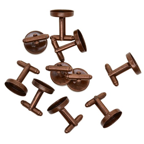 Sets brass men s cufflinks - 10,