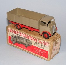 DINKY TOYS #511 GUY 4-TON DROPSIDE LORRY ORIGINAL VINTAGE 1940s ISSUE BOXED