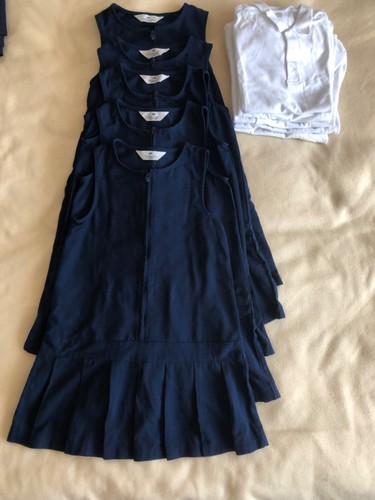 Five navy school - navy, girls