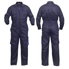 Navy blue men overalls - navy, men's