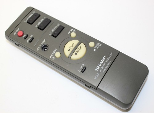 Sharp rrmcg0225ajsa vcr remote - rrmcg0225ajsa,