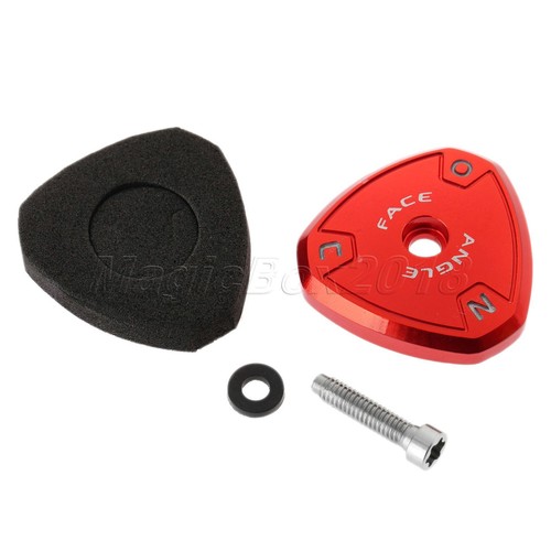 2cm red triangle - triangle, aluminium