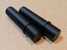 Opel Corsa C Astra H Parcel Shelf Hinge Pins Pair Black ABS Replacement Support