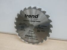  TREND CSB/CC21624  216MM x 24T DEWALT BOSCH HITACCHI MITRE SAW BLADE 