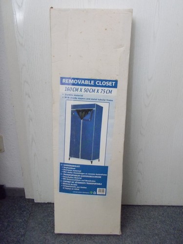 Portable wardrobe blue - wardrobe,,