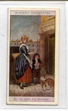 (Jl303-100) Players,Cried of London,Do you want any Matches?,1913 #15