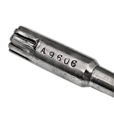 F. WHITFIELD of BIRMINGHAM c.1880's Complex SAFE KEY 3¾"  Antique Key - ref.k992