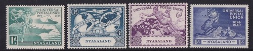 1949 nyasaland kgvi upu set - 1949,