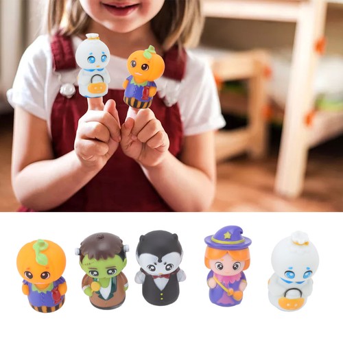 5pcs halloween finger puppets - 5pcs,