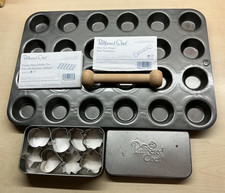 The Pampered Chef Deluxe 24 Cavity Mini Muffin Cupcake Pan Nonstick