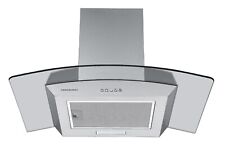 Cookology 70cm Curved Glass Cooker Hood - Stainless Steel CGL700SS/A