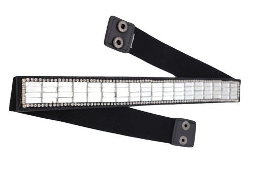 Women narrow black elastic - narrow,
