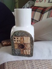 Troika Pottery Spice Jar (Chimney Vase) . Decorator, Louise J