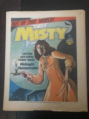 Misty comic october - misty, 1978