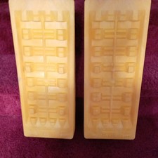 2 X  Fiamma Wheel Levelling Blocks / Chocks / Ramps  500cm  long Plus  Black Bag