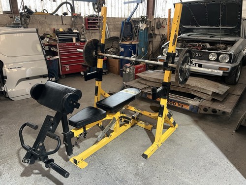 Powertec weight lifting bench - lifting,