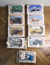9 X JB Models. 4 x Complete, 3 No Instructions & 2 Very Incomplete.