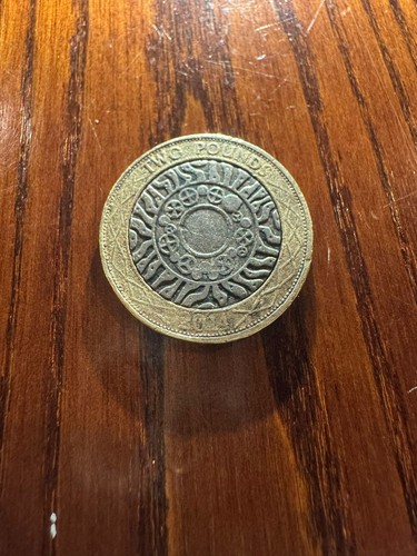 2014 rare pound error - pound, coin