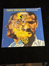 Davy Graham - LARGE AS LIFE AND TWICE AS NATURAL VINYL LP