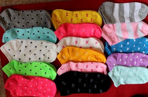 Trainer socks stripe dots - trainer,