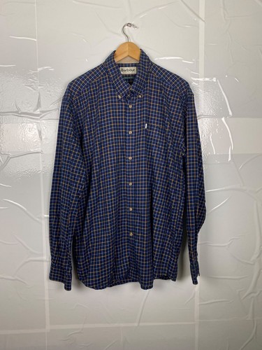 Barbour blue yellow check - barbour,