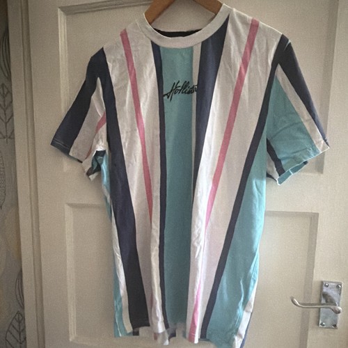 Hollister striped white blue - hollister,