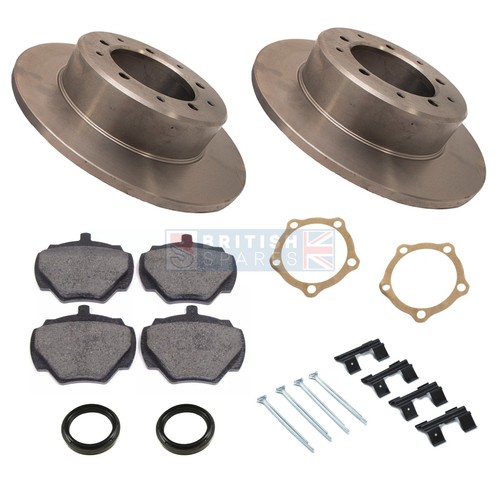 Rear brake discs pads - discs,