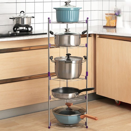 Tier pots and pans - 5,