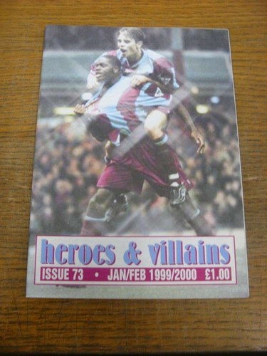 Jan 2000 fanzine aston villa - fanzine:,