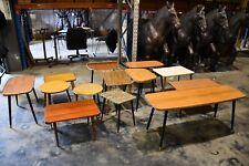 Retro vintage 1960's tables ... joblot of 13 coffee / side / end tables