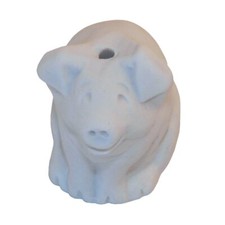 Ceramic Cord Pull Pig