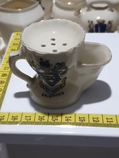 Crested ware china shaving - ware,