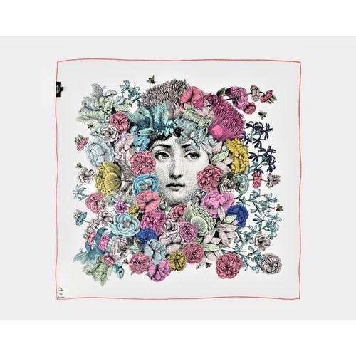 Fornasetti pinto silk - silk, scarf
