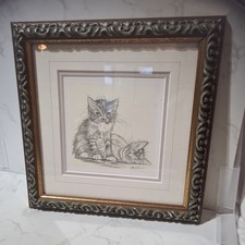 Vintage Framed Pencil Drawings
