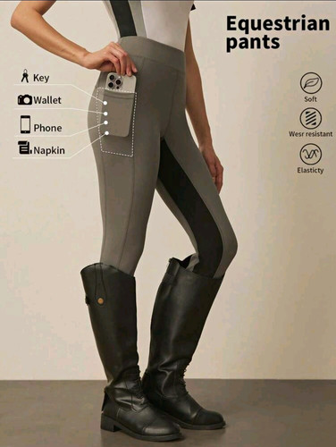 Women grey black equestrian - women's,