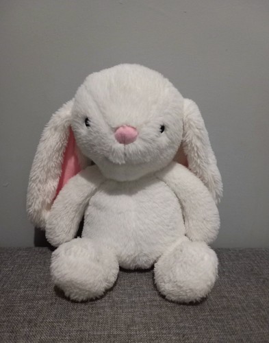 Large white fluffy long - large, eared