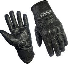 Vented leather motorbike - leather,