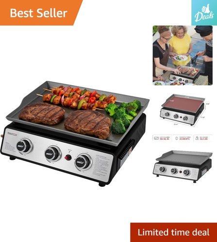 Compact outdoor burner gas - compact, 3-burner