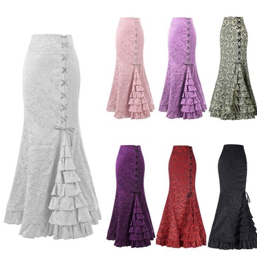 Ladies fishtail skirt retro - ladies,