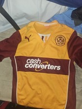 Motherwell Fc 13/14 Season Small Mens Home Shirt