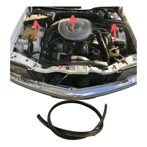 W126 c126 front windshield - c126,