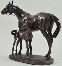Mare and Foal Horse Figurine (David Geenty)