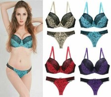 UK Womens Sexy Lace Padded