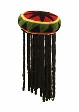 Rasta Hat with Hair Jamaican